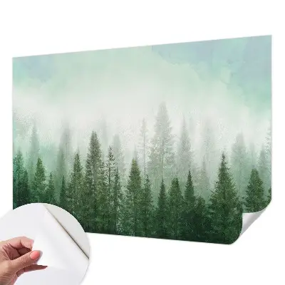 Fototapet 3d pentru living Natură exotică