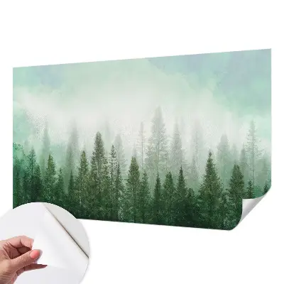 Fototapet 3d pentru living Natură exotică
