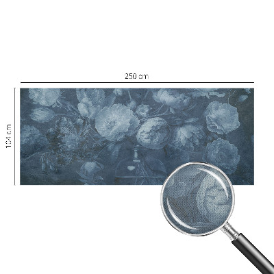 Fototapet autoadeziv pentru living cu ilustraţie de orhidee