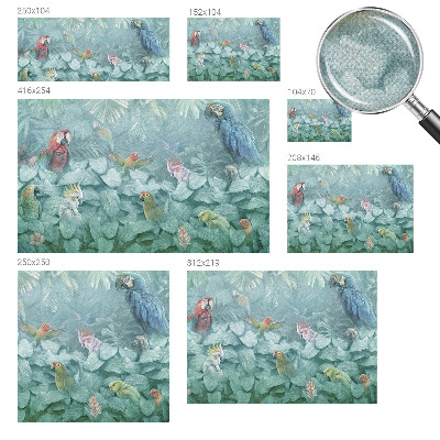 Fototapet autoadeziv pentru camera copiilor Portret floral