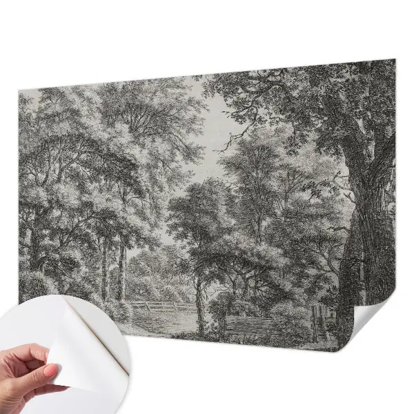Fototapet 3d pentru dormitor Natură colorată