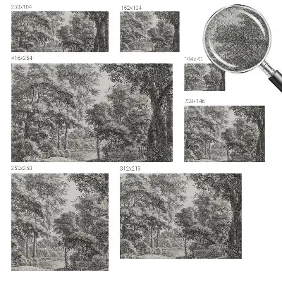 Fototapet 3d pentru dormitor Natură colorată