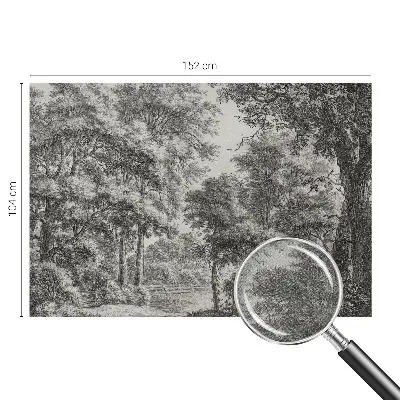 Fototapet 3d pentru dormitor Natură colorată