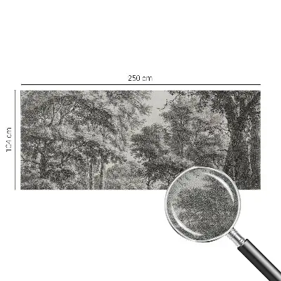 Fototapet 3d pentru dormitor Natură colorată