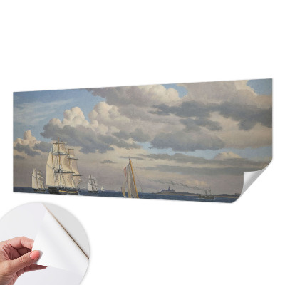 Fototapet autocolant cu tematică de expediție maritimă