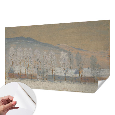 Fototapet 3d pentru dormitor Coș cu flori