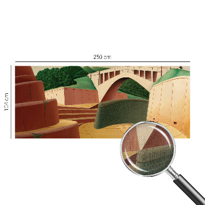 Fototapet 3D pentru living cu motivul „Valurile mării”