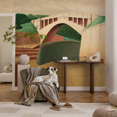 Fototapet 3D pentru living cu motivul „Valurile mării”