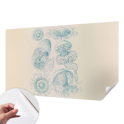 Fototapet autoadeziv pentru camera copiilor cu ilustrație cu un tigru exotic