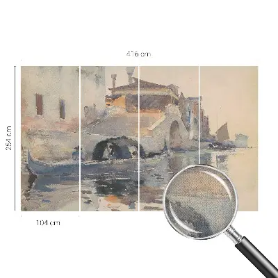 Fototapet 3d pentru living Venetiansk harmoni