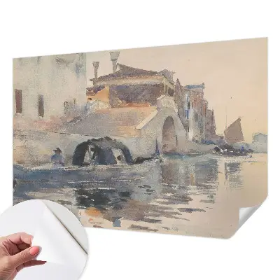 Fototapet 3d pentru living Venetiansk harmoni