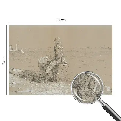 Fototapet autoadeziv pentru camera copiilor Reflecție pe malul mării