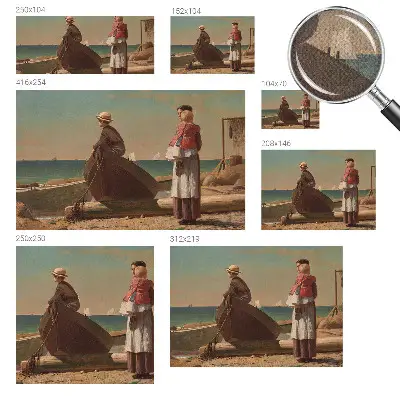 Fototapet 3d pentru dormitor Strandscene