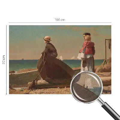 Fototapet 3d pentru dormitor Strandscene