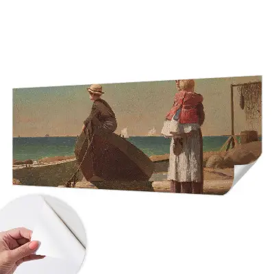 Fototapet 3d pentru dormitor Strandscene
