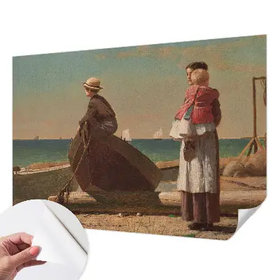 Fototapet 3d pentru dormitor Strandscene