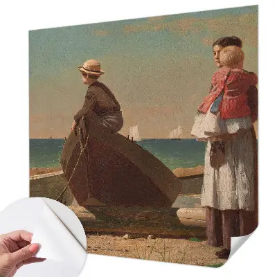 Fototapet 3d pentru dormitor Strandscene