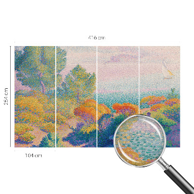 Fototapet 3D autoadeziv cu motiv floral elegant