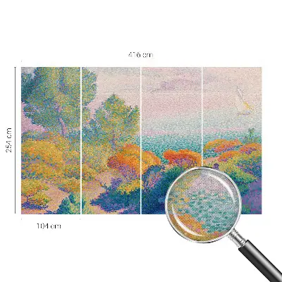 Fototapet 3d autoadeziv Eleganța plantelor