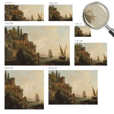 Fototapet autocolant Panoramă de seară