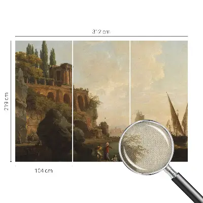 Fototapet autocolant Panoramă de seară