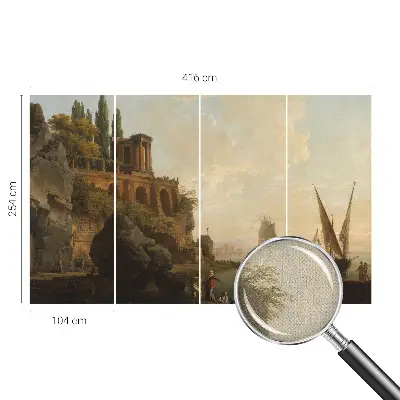 Fototapet autocolant Panoramă de seară