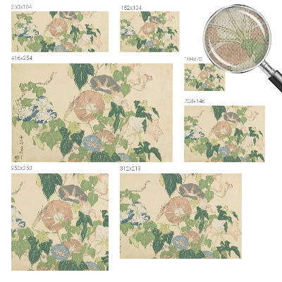 Tapet autocolant perete cu motiv floral într-un design elegant