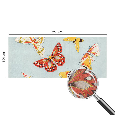 Fototapet 3d pentru dormitor Kunstneriske sommerfugle