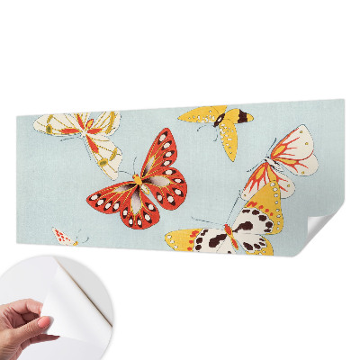 Fototapet 3d pentru dormitor Kunstneriske sommerfugle