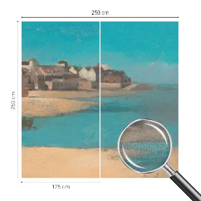 Fototapet 3d En stille landsby