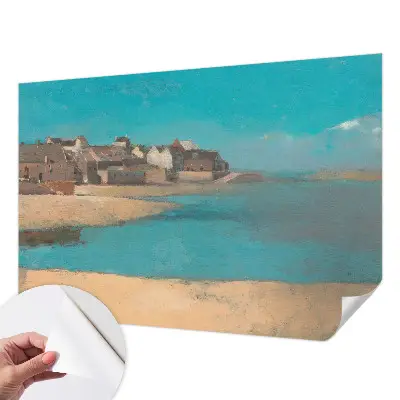 Fototapet 3d En stille landsby