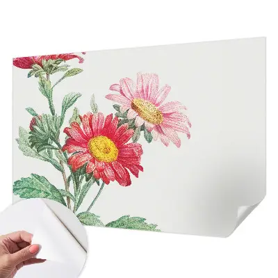 Fototapet 3d autoadeziv Delikate blomster