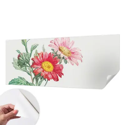 Fototapet 3d autoadeziv Delikate blomster
