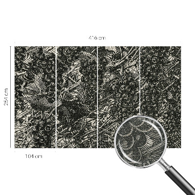 Fototapet autoadeziv pentru camera copiilor model Drueprint