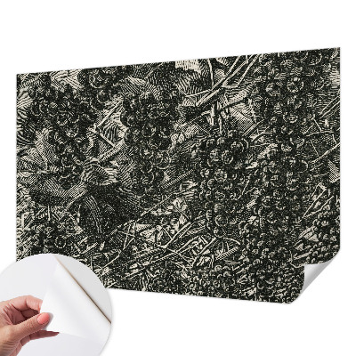 Fototapet autoadeziv pentru camera copiilor model Drueprint