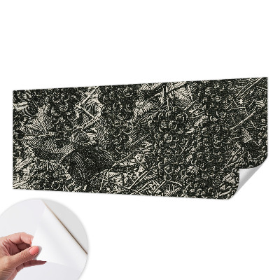 Fototapet autoadeziv pentru camera copiilor model Drueprint
