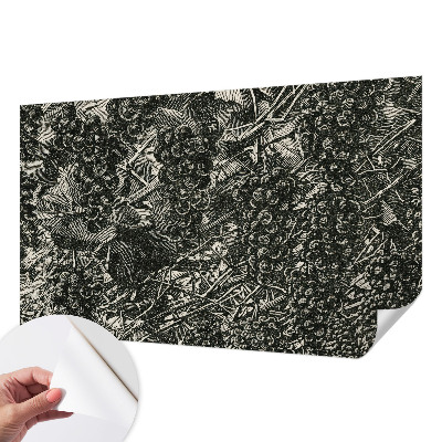 Fototapet autoadeziv pentru camera copiilor model Drueprint