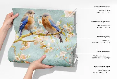 Fototapet autoadeziv pentru living Landlig idyl