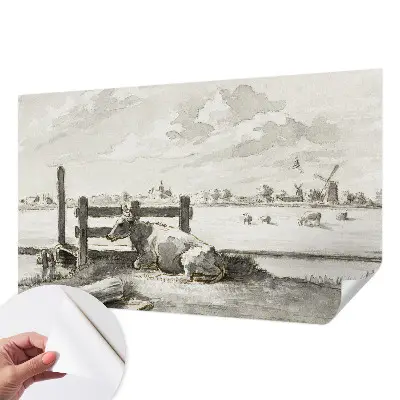 Fototapet autoadeziv pentru living Landlig idyl