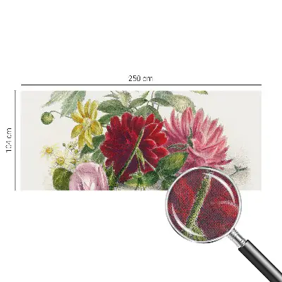 Fototapet 3d pentru dormitor Blomsterbuket