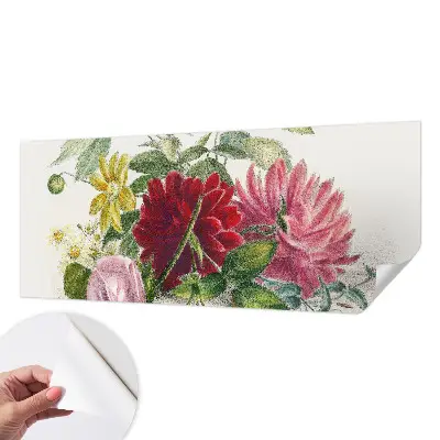 Fototapet 3d pentru dormitor Blomsterbuket