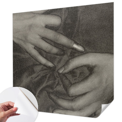 Fototapet 3D pentru living în material texturat Hændernes