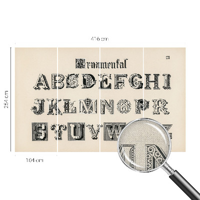 Nazwa produktu cu litere decorative