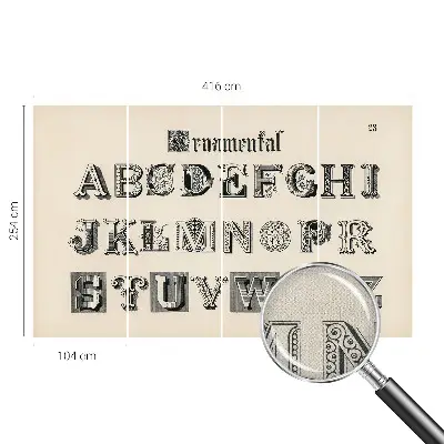 Nazwa produktu Dekorative bogstaver