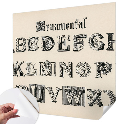Nazwa produktu cu litere decorative
