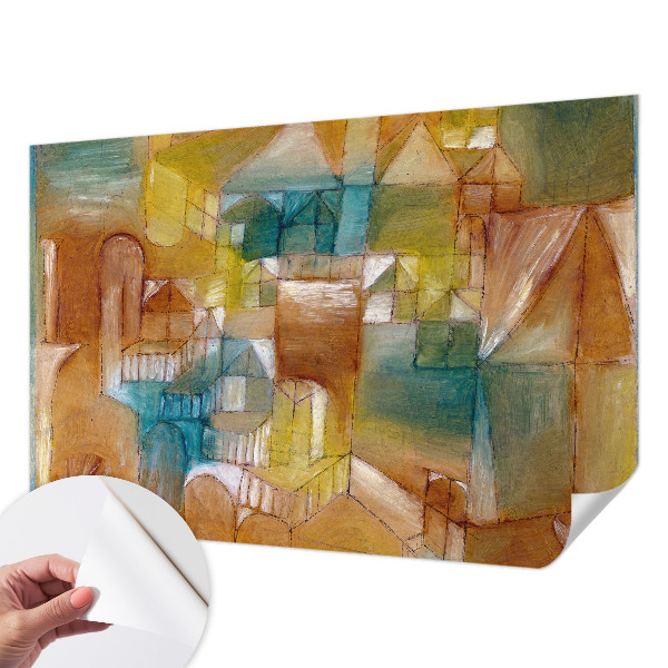 Fototapet autocolant cu modele geometrice