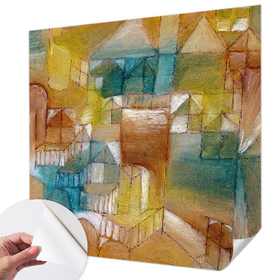 Fototapet autocolant cu modele geometrice