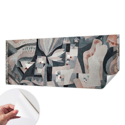 Tapet autoadeziv cu un model abstract inspirat din natură