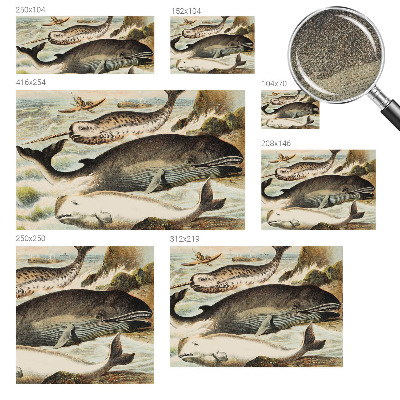 Fototapet 3d Havgiganter