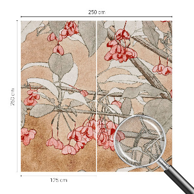 Tapet foto autoadeziv cu model „Blomsterharmoni”